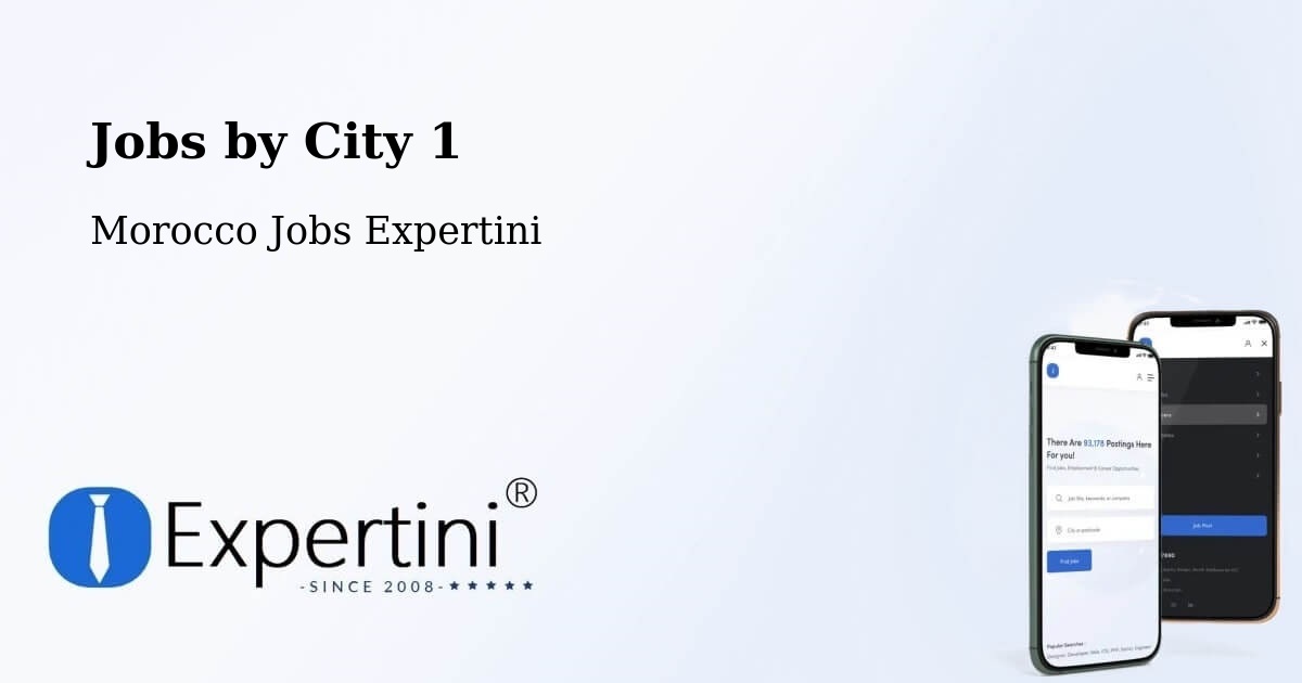 City Jobs in Morocco - Expertini