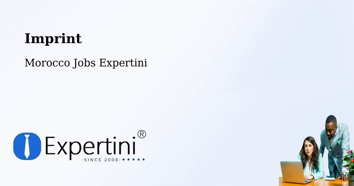 Imprint – Senada - Morocco Jobs Expertini