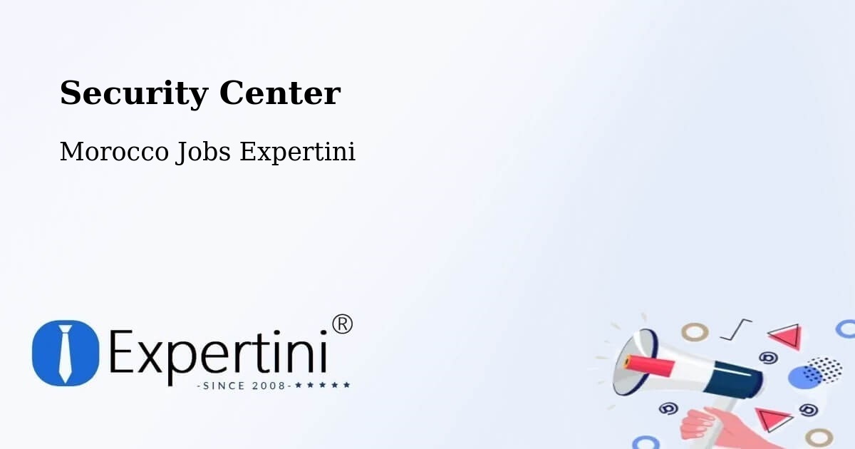 Security & Compliance – Senada - Morocco Jobs Expertini